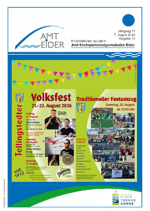 Informationsblatt 2026 Ausgabe 16
